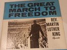 Rev Martin Luther King Speaks The Great March To Freedom 1963 Vinyl LP Record