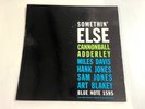 CANNONBALL ADDERLEY Somethin Else MONO LP 1958 Blue Note BLP 1595 RVG EAR DG 1ST