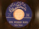 Guitar Nubbit  Evil Woman Blues/Laura  Blues, R&B 1962 Bluestown