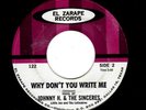 TEXMEX/CHICANO/LOW RIDER/DOOWOP-JOHNNY H./SINCERES-LITTLE JOE/LATINAIRES-WHY DON