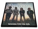 THE DOORS Waiting For Sun METAL PLEXI FRAMED 12” Orig 70s Album COVER  *No LP*