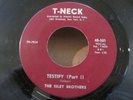 FUNKY SOUL ROCKER 45 ;ISLEY BROTHERS W/ JIMI HENDRIX; TESTIFY