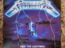Metallica - Ride The Lightning (Vinyl, 1984, RE, Elektra) VG+/VG+