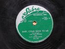 The Five Echoes Doo Wop 78 Baby Come Back To Me bw Lonely Mood on Sabre