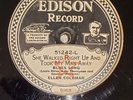 EDISON 78: ELLEN COLEMAN-SHE WALKED RIGHT UP... Last Sale on eBay Was Over $120