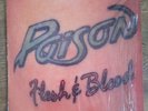 1990 Poison Flesh & Blood Record 33 RPM 12