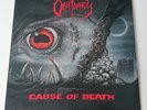 LP OBITUARY - CAUSE OF DEATH  (Ask for shipping prices )