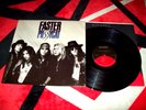 FASTER PUSSYCAT S/T LP ORIG 1ST PRESS 1987 WAKE ME WHEN ITS OVER WHIPPED EX