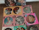 ELVIS PRESLEY 11X PICTURE DISC VINYL RECORDS