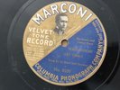 MARCONI Velvet Tone Record 78 rpm 320 ALICE WHERE ART THOU Burr & Gordon