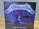 Metallica 1984 Ride The Lightning LP Vinyl 60396-1 Electra Records