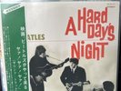 A HARD DAY'S NIGHT  The Beatles APPLE  AP-8147 Red Vinyl Japan Obi