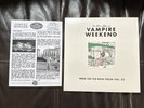 VAMPIRE WEEKEND Frog On The Bass Drum Vol. 2 Vinyl LP + Newsletter
