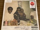 Kendrick Lamar Good Kid, M.A.A.D City Album 2LP 10th Anniversary Red Vinyl- Torn