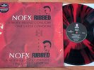 NOFX Ribbed RED w/ BLACK SPLATTER VINYL LP avec Insert 2021 EPITAPH 86410-1