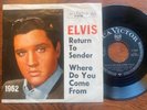 Elvis Presley Return to Sender Orig. D RCA 47-8100 Jahreszahlen PS Single vg++
