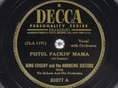 BING CROSBY ANDREWS SISTERS Pistol Packin' Mama / Vict'Ry Polka DECCA 23277 VG+