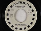 Crossover Soul 45 - Esther Phillips - Nobody But You - Roulette