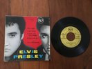 ELVIS PRESLEY EP (LABEL JAUNE) One Night +3 FRANCE 1960 RCA 75513