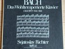 SVJATOSLAV RICHTER Well-tempered Clavier BACH ED1 white EURODISC 3LP Box MINT