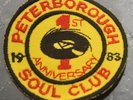 Original rare Northern Soul patch / badge in mint , as new condition