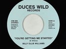 Funk Boogie 45 - Billy Ollie Williams - You're Getting Me Started - VG+ obscure