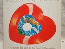 Bobby Caldwell What You Won't Do For Love / Love Won't Wait Heart Sharped Vinyl