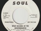 JIMMY RUFFIN What Becomes Of The Broken Hearted SOUL promo r&b 45 motown VG+