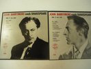 2xLP Lot:JOHN BARRYMORE Reads Shakespeare Vol. 1 & 2 EX Audio Rarities