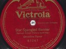 GERALDINE FARRAR Star Spangled Banner VICTOR 87247 VG+ 78rpm