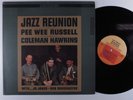 PEE WEE RUSSELL & COLEMAN HAWKINS Jazz Reunion CANDID LP VG+ d