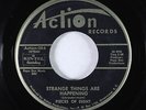Northern Soul Funk Breaks 45 - Pieces Of Eight - Strange Things - Action - VG+