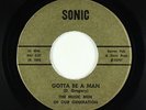 Northern Soul Garage 45 - Music Men Of Our Generation - Gotta Be A Man - Sonic