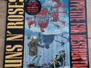 EX/EX GUNS N ROSES Appetite For Destruction VINYL LP BANNED sleeve & sticker .