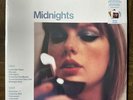 Taylor Swift Midnights Special Signed Photo Edition Moonstone Blue Marbled Vinyl