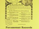 Original Paramount Records blues wall hanger 8.5x14, Frank Stokes Beale S Sheiks