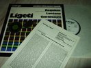GIELEN : LIGETI REQUIEM AVANTGARDE LP WERGO 34310 GERMANY +BOOKLET