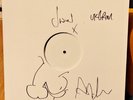 Sleaford Mods  UK Grim Vinyl White label. Signed