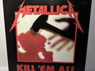 Metallica ‎– Kill 'Em All Red LP 1983 Music For Nations ‎MFN 7 VG/VG FR +Poster