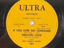 Ultra 101 Preston Love - If You Ever Get Lonesome 10