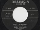 R&B DOO WOP 45 by RUBY WHITIKER and The Pyramids RARE MINT-