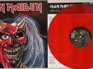 IRON MAIDEN - PURGATORY + LIVE USA 1981 RED VINYL LP OBI 2023 KILLERS DIANNO