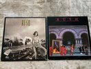 Rush vinyl lp records Permanent Waves and Moving Pictures