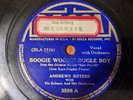 ANDREWS SISTERS Boogie Woogie Bugle Boy / Bounce Me Brother DECCA 3598 78rpm