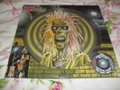 IRON MAIDEN -IRON MAIDEN-  LTD EDITION PICTURE VINYL LP CLEAR 40TH NEW
