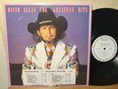 David Allan Coe Greatest Hits LP EX, 1978 White Label PROMO Gold Stamp Columbia