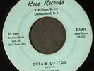 RONNY & SATELLITES: last night i dreamed / dream of you ROSE 7