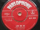 THE BEATLES ORIGINAL 1962 UK 45 LOVE ME DO RED PARLOPHONE