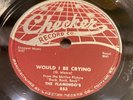 FLAMINGOS-CHECKER  853-WOULD I BE CRYING/JUST FOR A KICK=CHICAGO R&B DOO-WOP 78