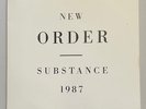 NEW ORDER - SUBSTANCE - 1987 1ST PRESSING - NM VINYL - VG++ COVER - ARC PRESSING